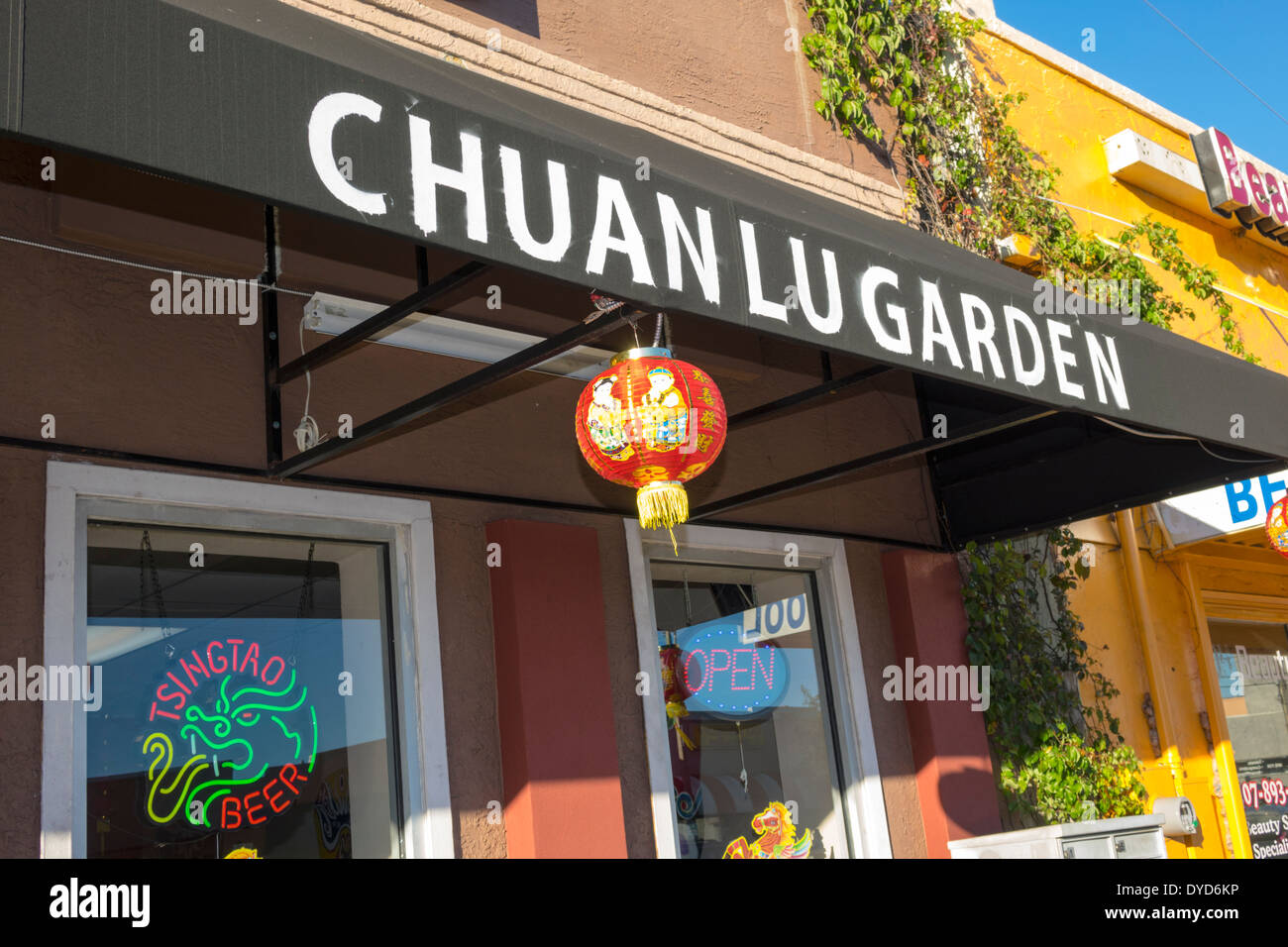 Orlando Florida,East Colonial Drive,Little Saigon,Asian cuisine,restaurant restaurants food dining eating out cafe cafes bistro,Chuan Lu Gardens,Chine Stock Photo