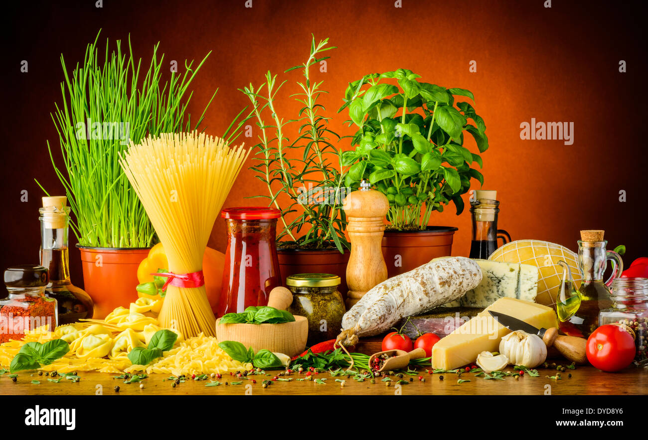 italian food Stock Photo