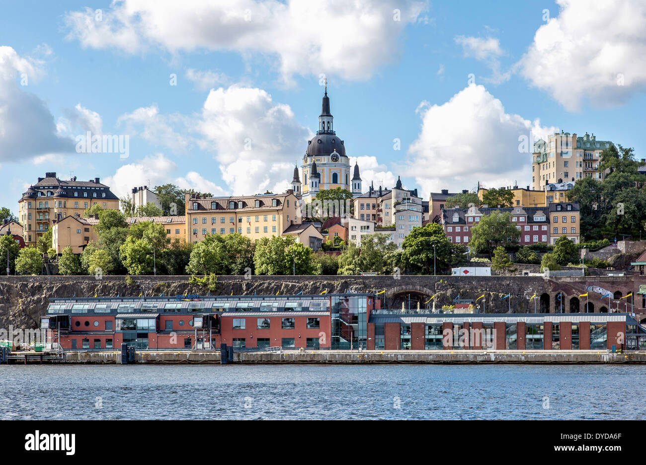 Stockholm district of Södermalm, Stockholm, Stockholms län or Stockholm County, Sweden Stock Photo