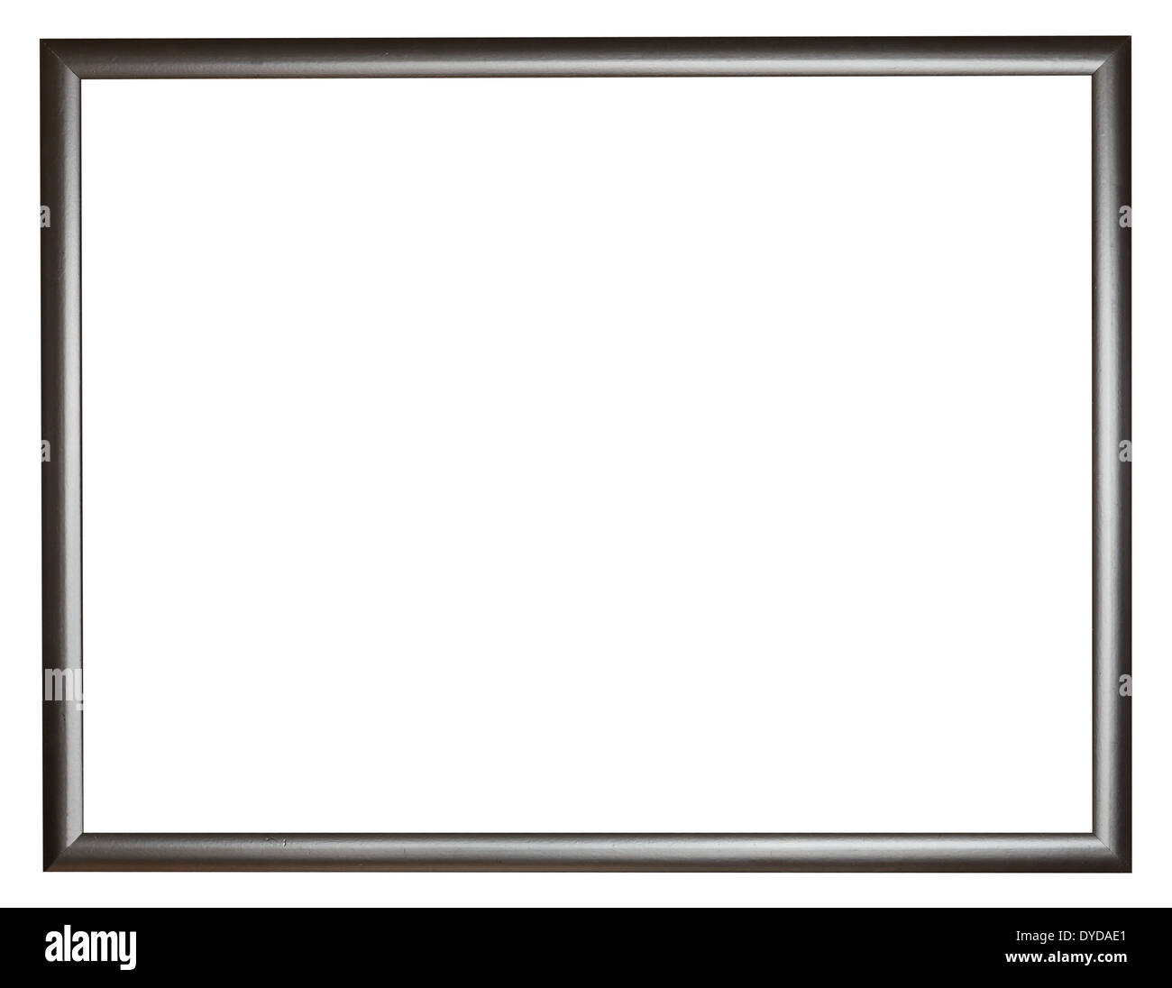 Black painted wooden frame Cut Out Stock Images & Pictures - Alamy