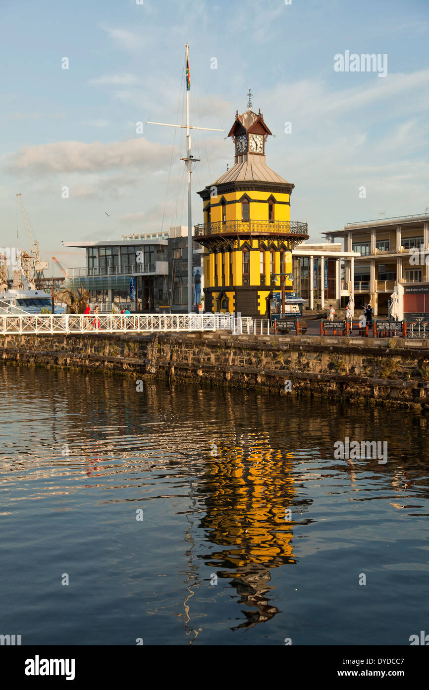 Clock Tower, Victoria & Alfred Waterfront, Cape Town, Western Cape, South Africa Stock Photo