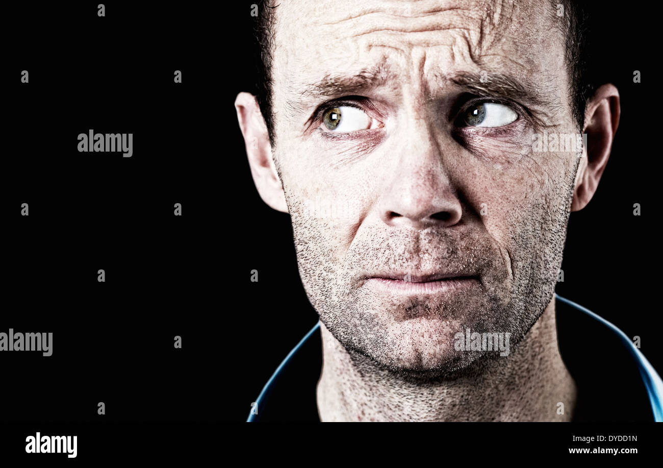 Man's side glance hires stock photography and images Alamy