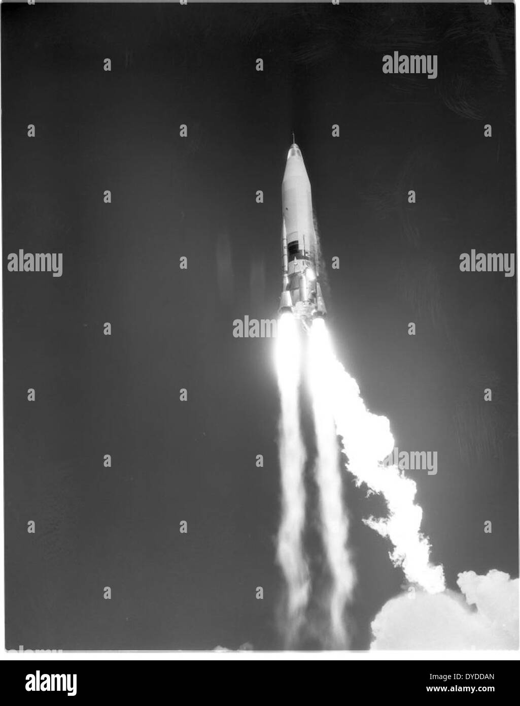 Atlas ICBM Launch Stock Photo Alamy