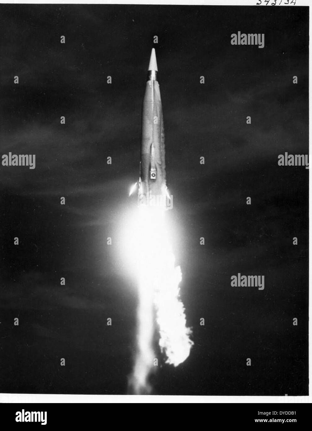 Atlas ICBM Launch Stock Photo Alamy