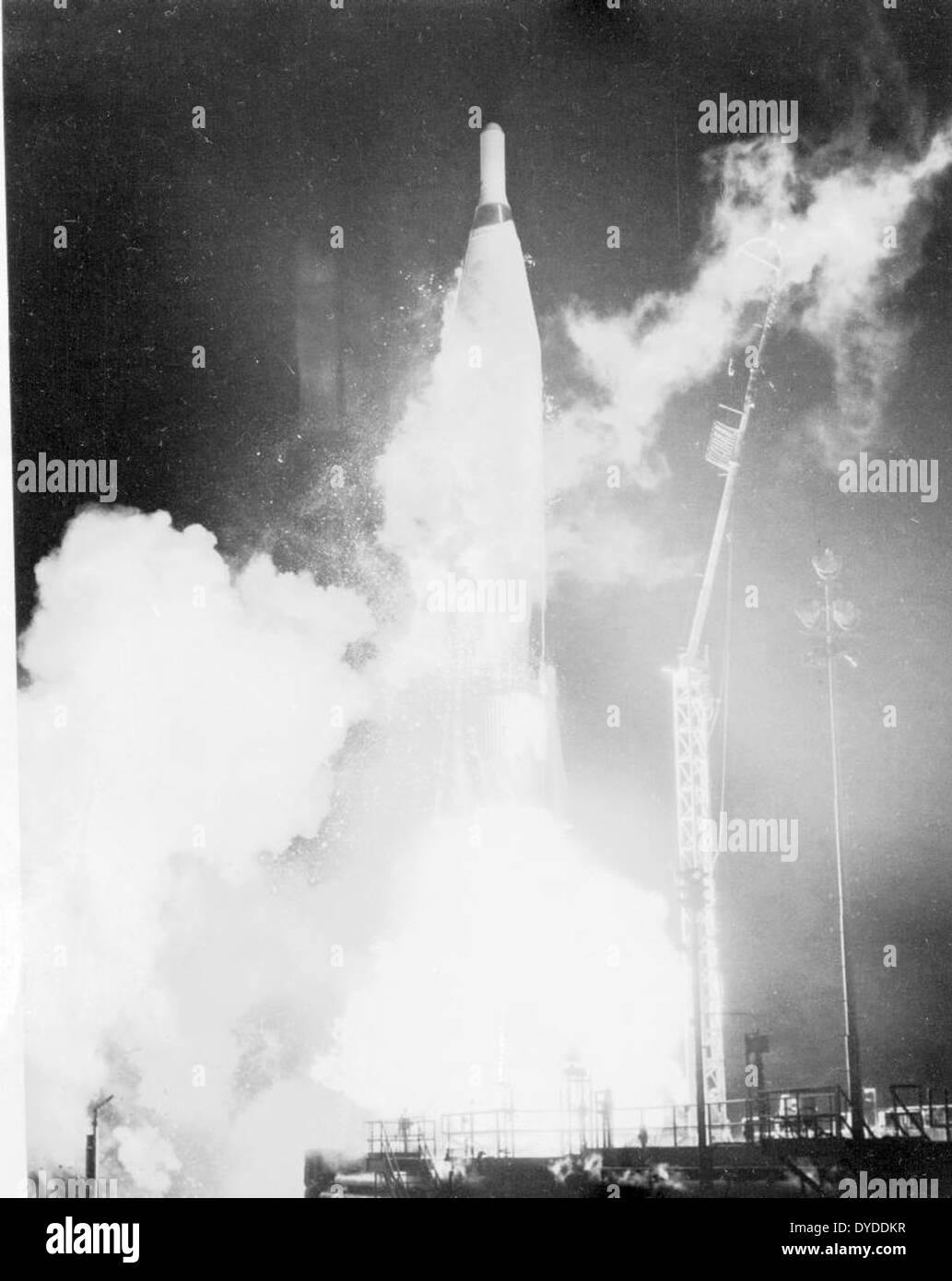 Cold War Rocket Launch Colorised Cold war military vehicles Black and White Stock Photos & Images - Alamy