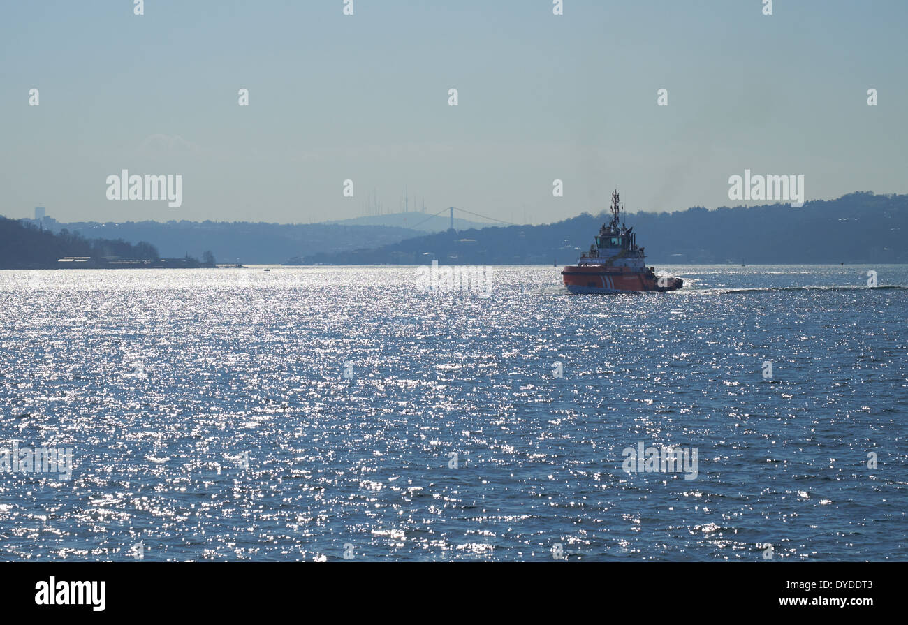Turkish coast guard boat hi-res stock photography and images - Alamy
