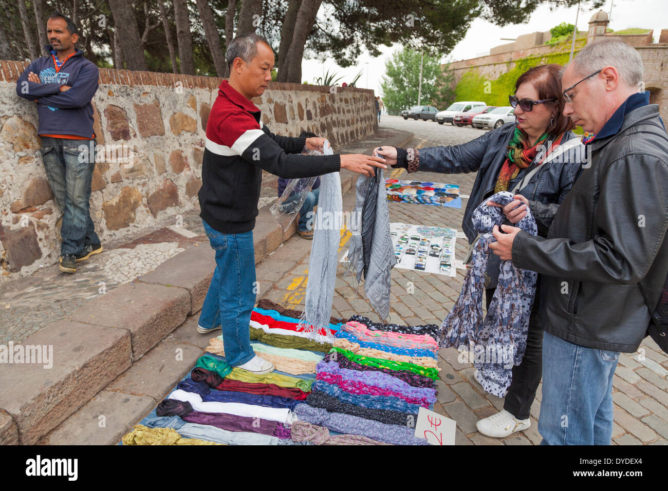 Selling scarves deals