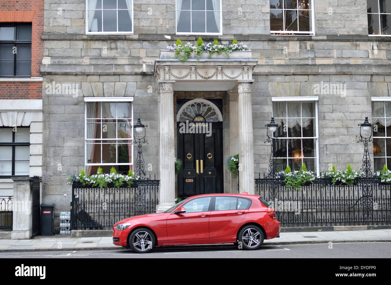Chandos House in Queen Anne Street. Stock Photo