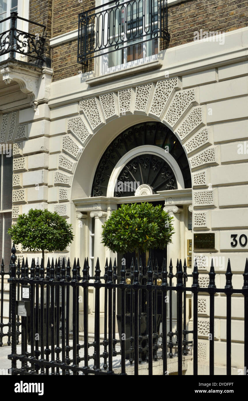 Number 30 Portland Place. Stock Photo