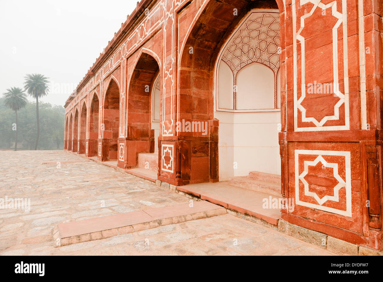 Humayun's Tomb which is a World Heritage Sitein New Delhi. Stock Photo