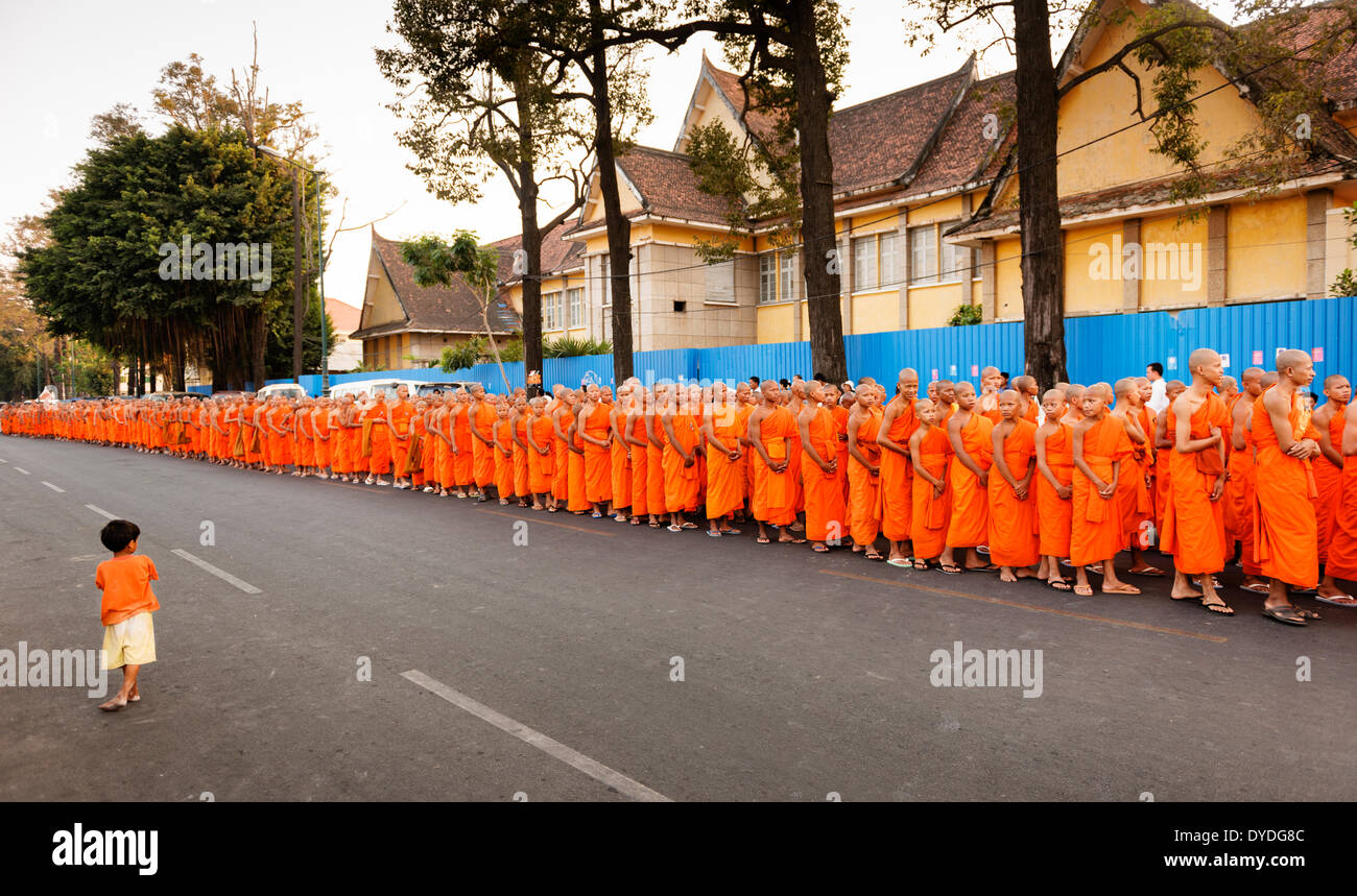 Cambodia commemorating former King Sihanouk who died in Bejing on the 15th of October 2012. Stock Photo
