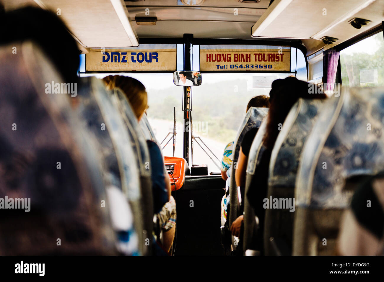 DMZ Tour around Hue. Stock Photo