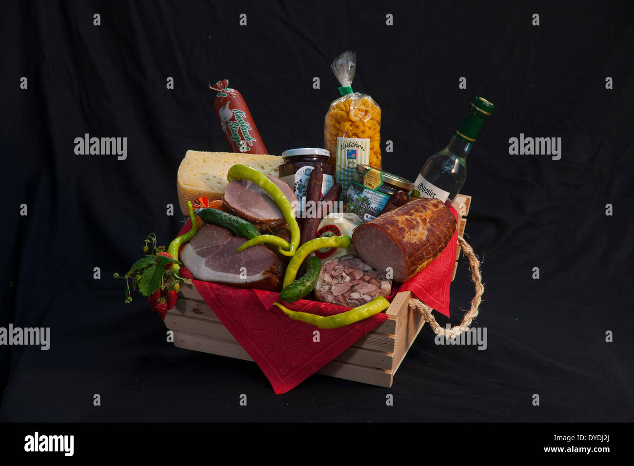 Bavaria, Germany, Europe, food, eating, traditionally, sausage, meat