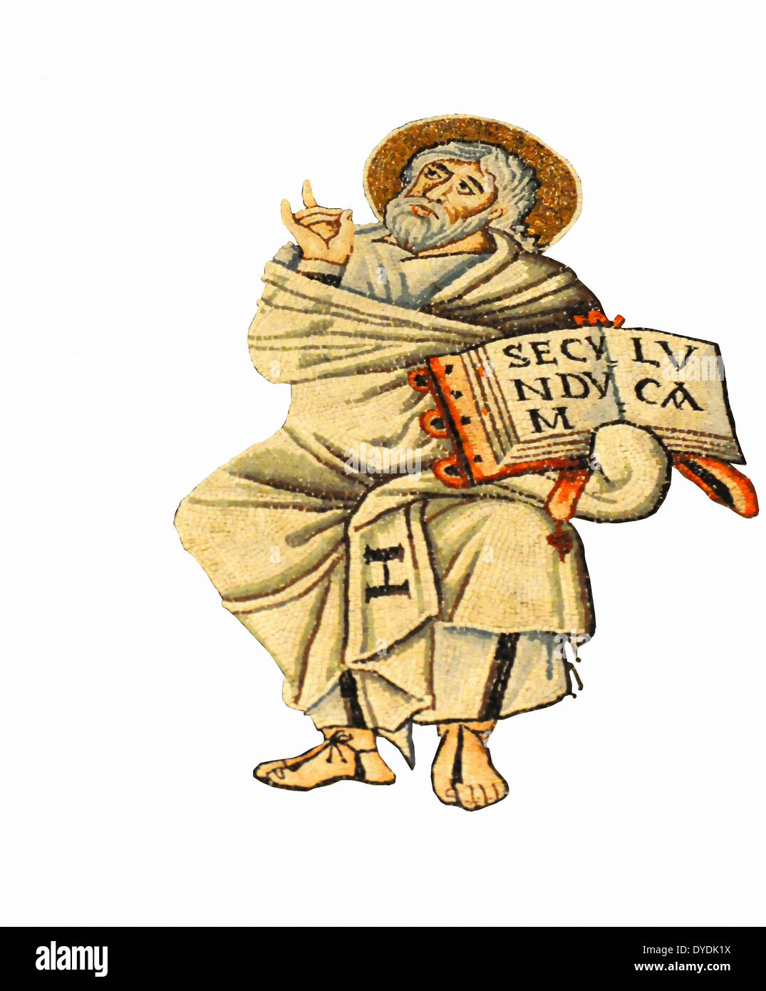 st Vitalis Vitalis Vitale Ravenna Italy Europe byzantine church basilica religion Christian orthodox Justinian mosaics unesc Stock Photo