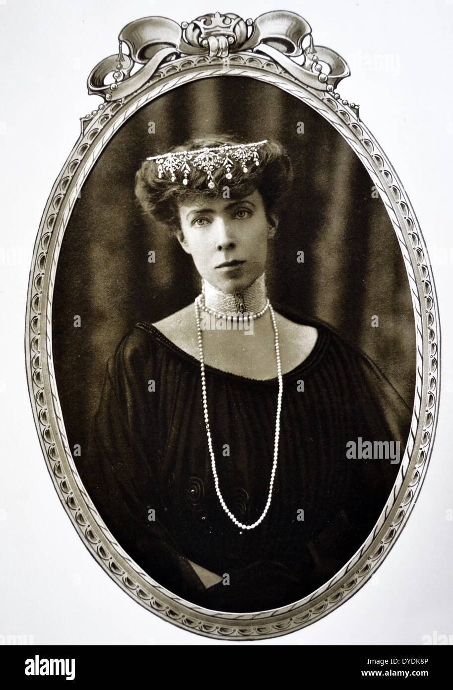 Her Majesty Elizabeth, Queen of the Belgians (1876-1965), Queen Consort of Albert of Belgium and mother of Leopold III of Belgium. 1915. Stock Photo
