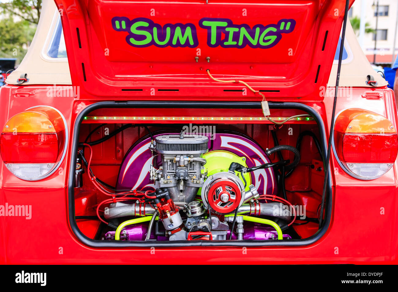 Volkswagen Aircooled 1600 rear mounted engine Stock Photo Alamy