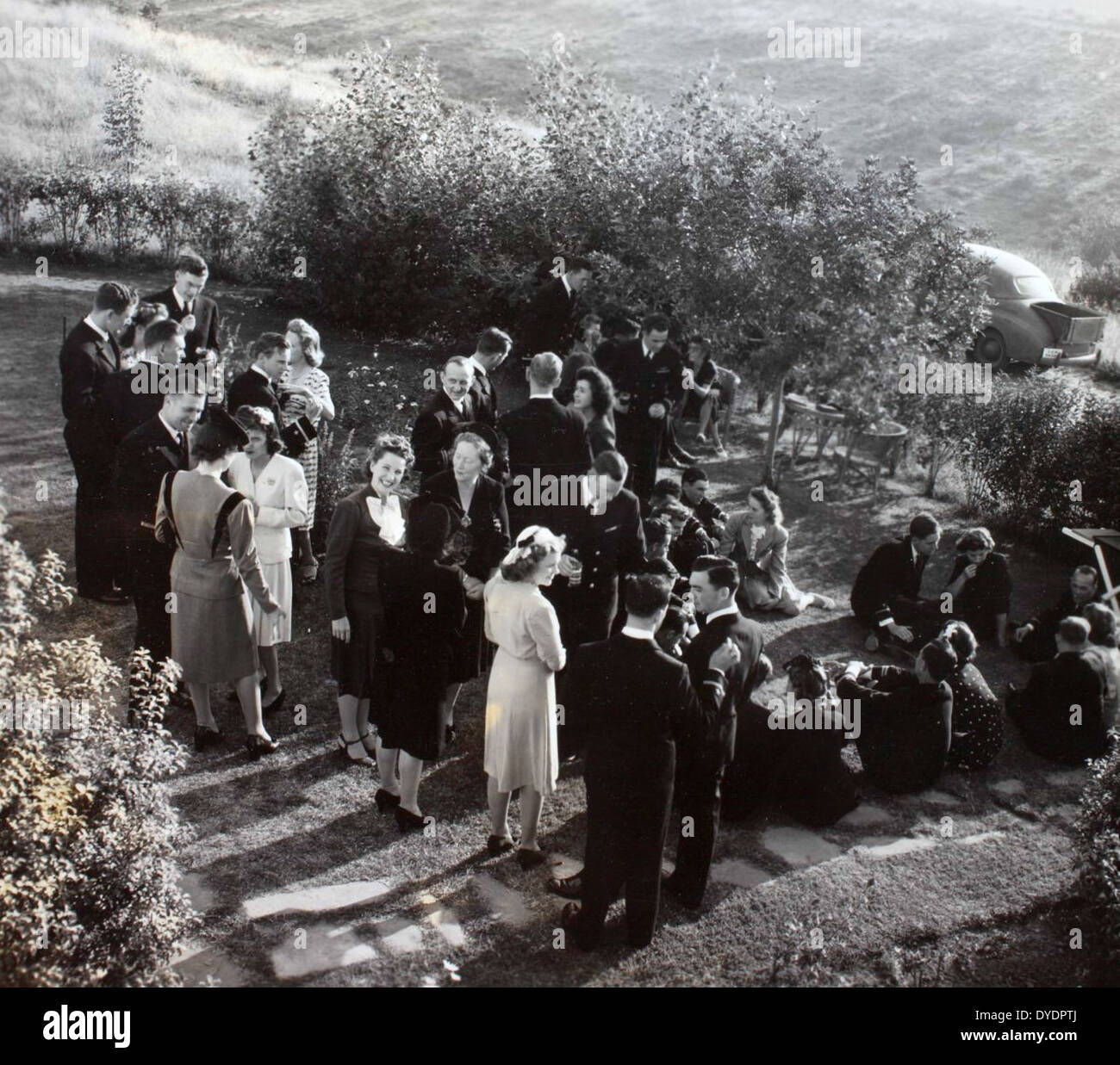This image, part of Archie Fraser's photo album, shows the activities ...