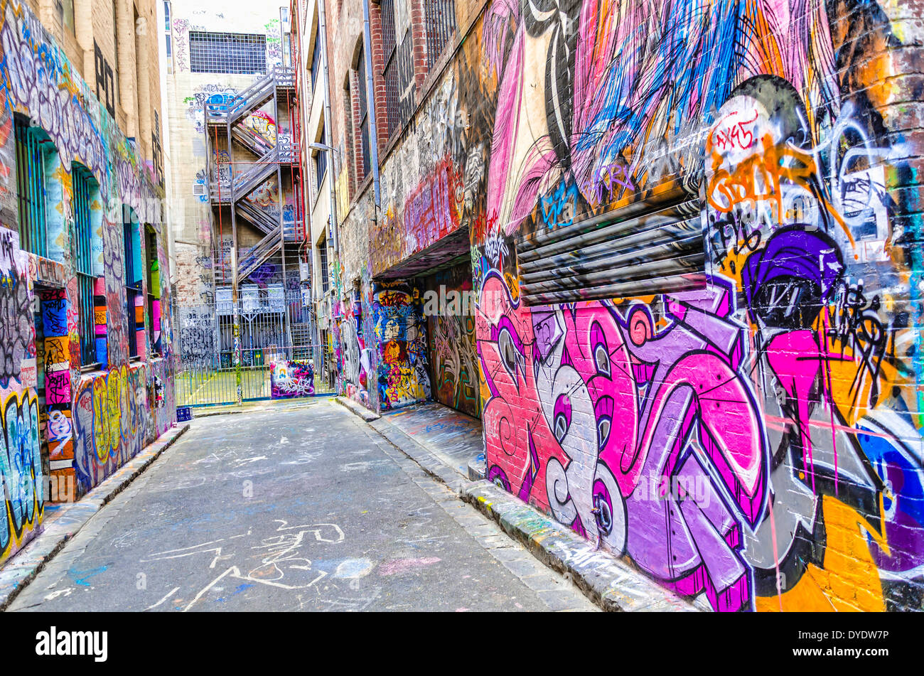 Graffiti Art in Melbourne, Australia Stock Photo Alamy