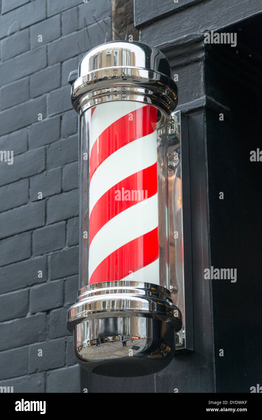 Barber shop pole hi-res stock photography and images - Alamy