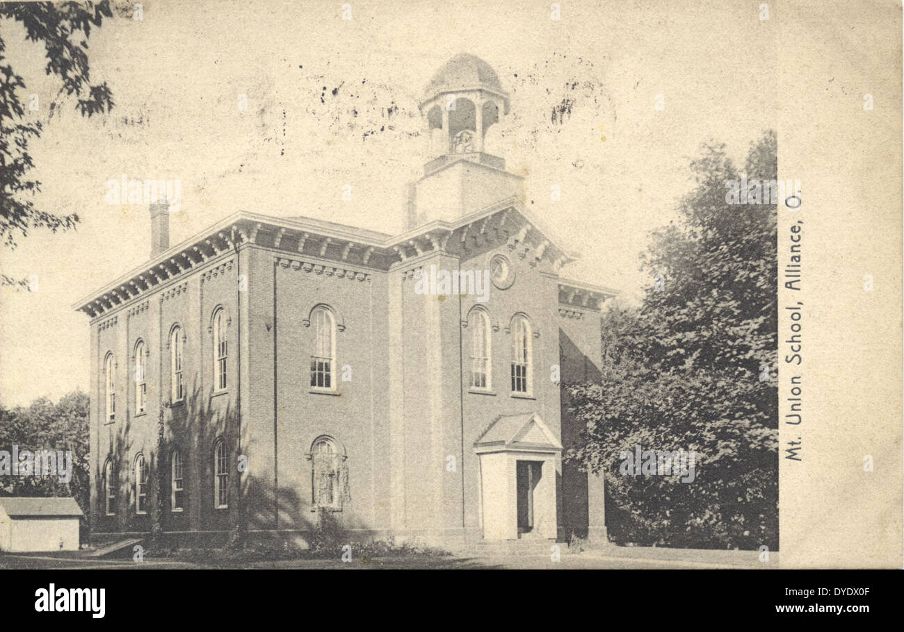 Mount Union School in Alliance, Ohio, was an educational institution