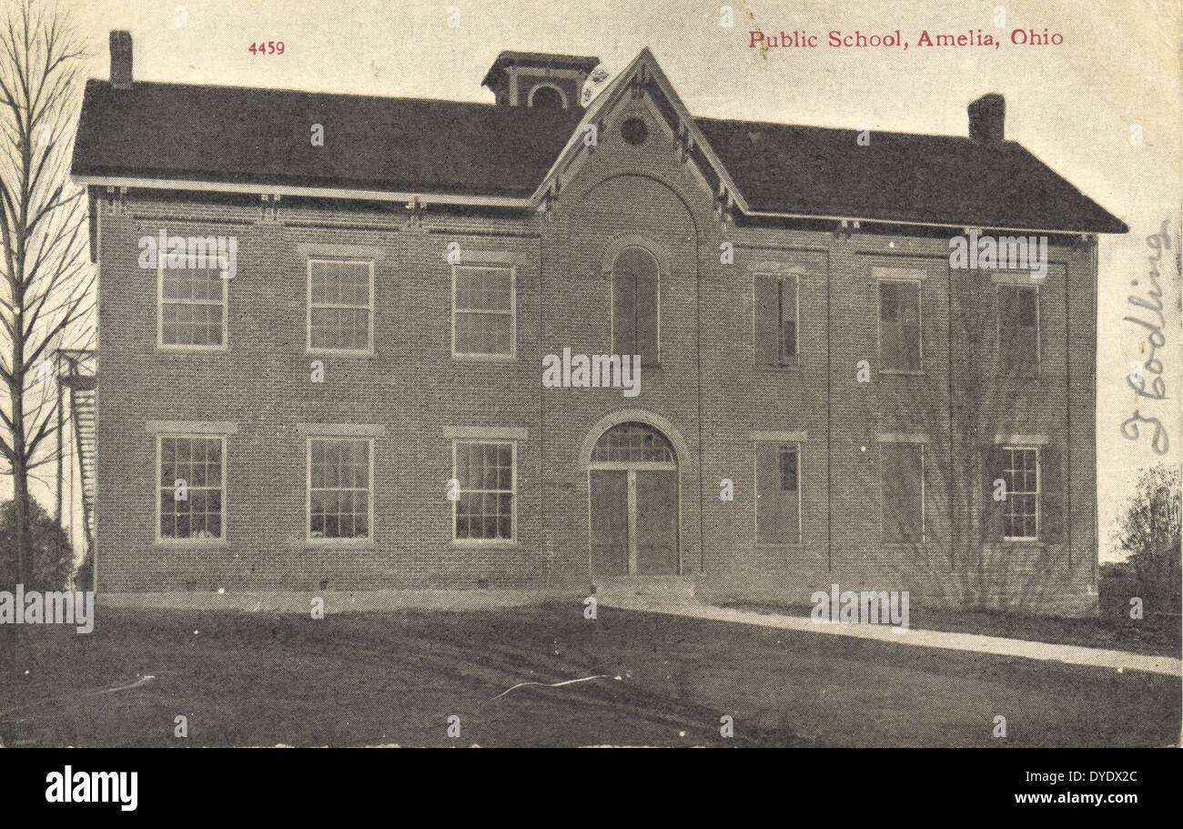 Public School, Amelia, Ohio Stock Photo Alamy