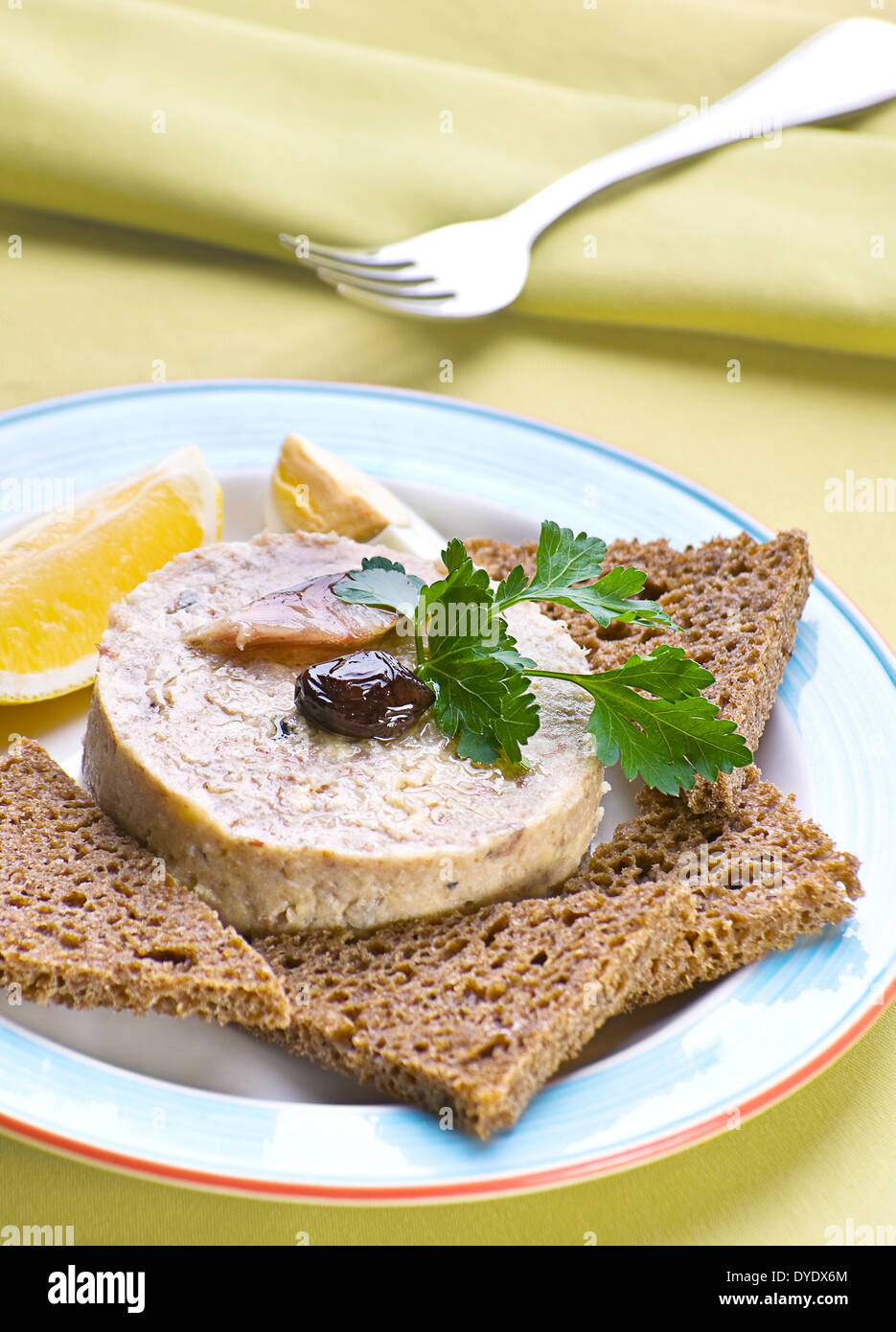 Jewish national dish forshmak hashed herring and fruit Stock Photo Alamy