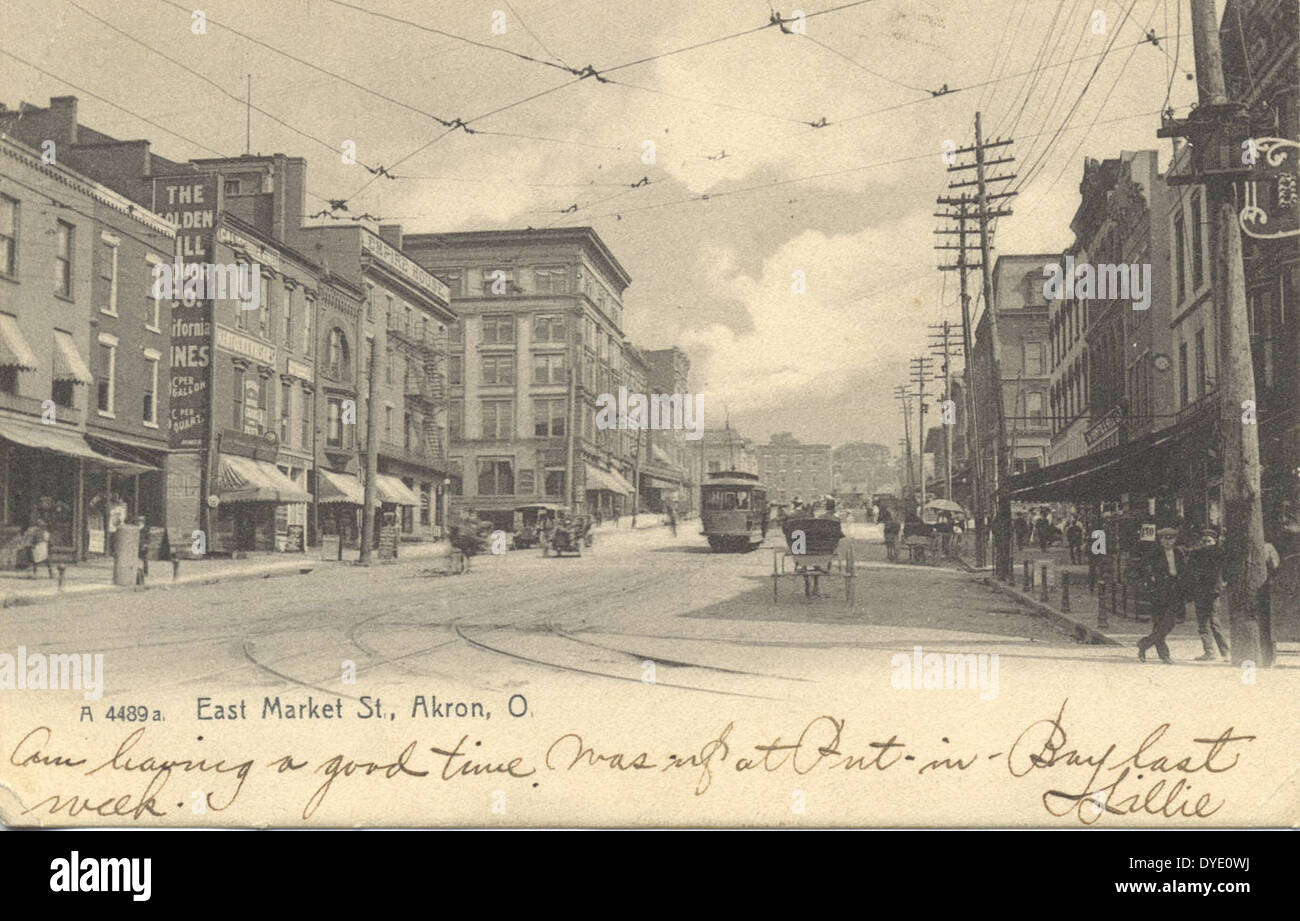 East Market St Stock Photo Alamy