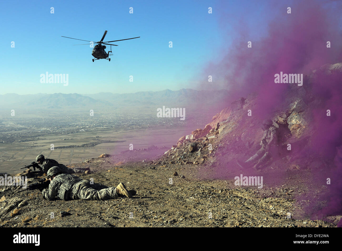 US Army special operations soldiers during 9line medical evacuation