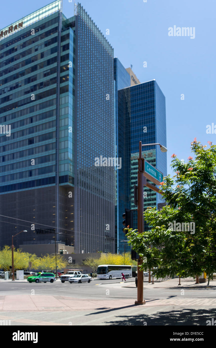 Office buildings, Phoenix, Arizona, USA Stock Photo Alamy