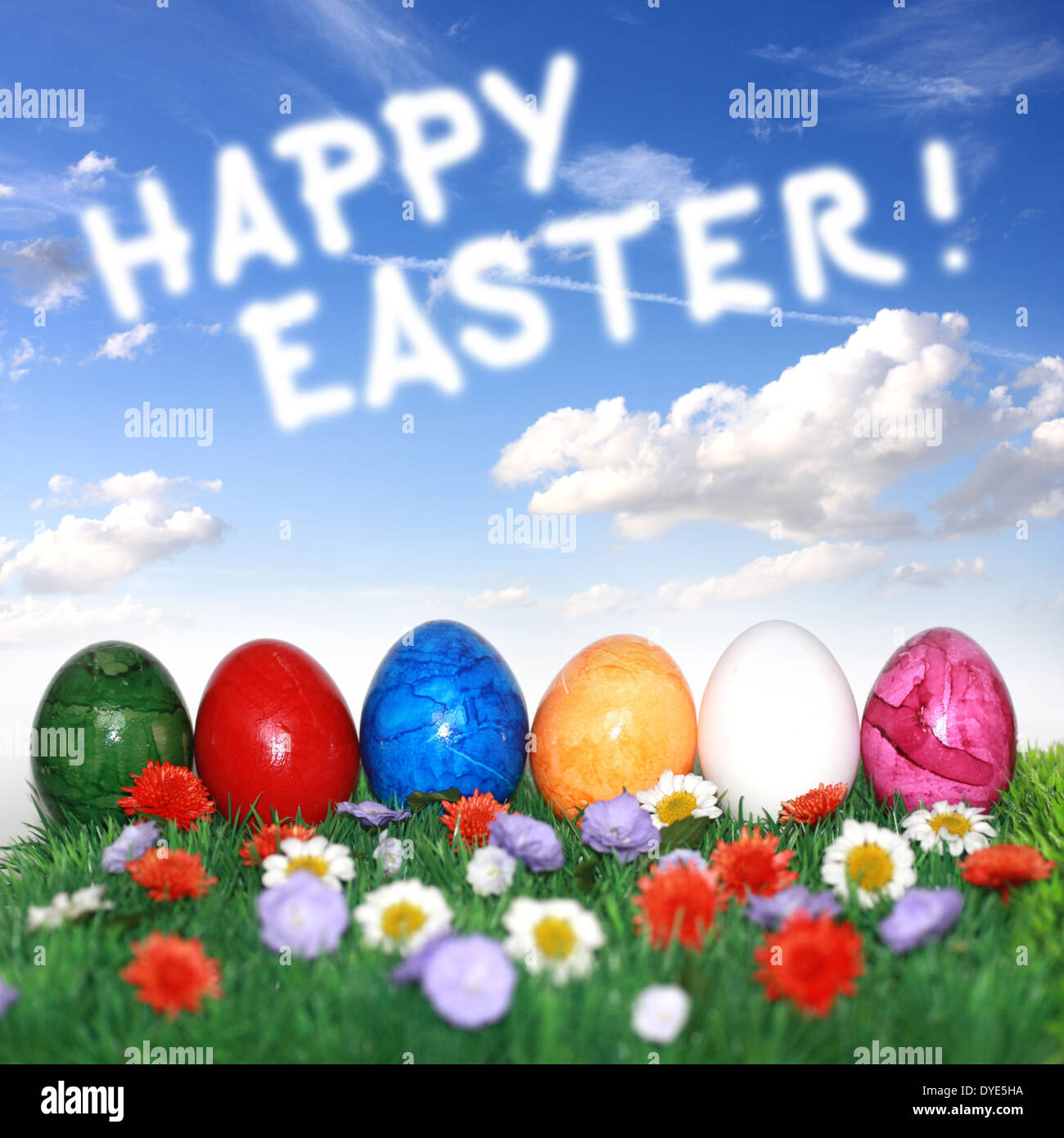 Nice decoration for Easter time Stock Photo - Alamy