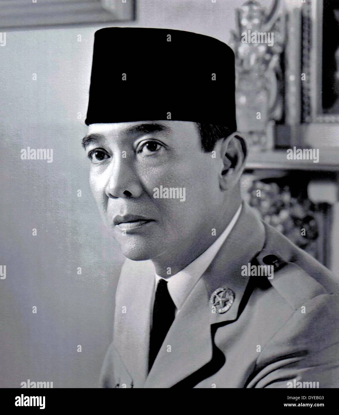 Ahmed Sukarno 19011970 was the first President of Indonesia from 1945