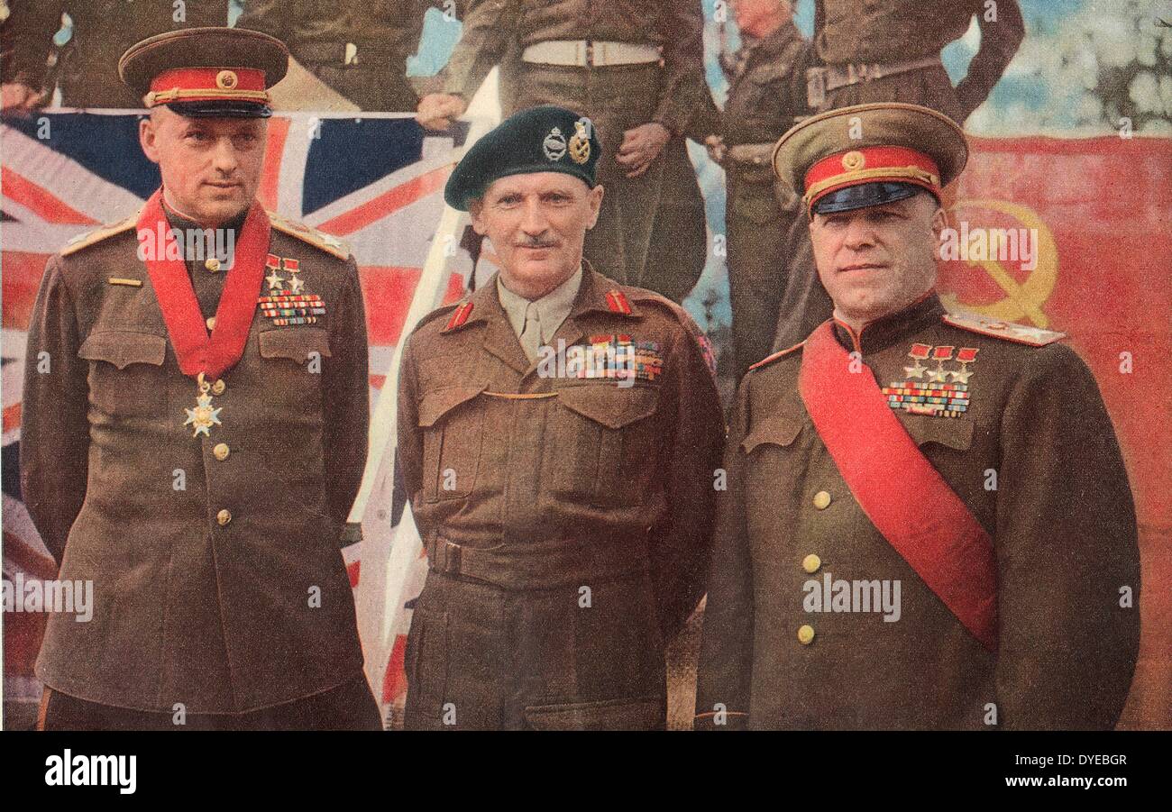 Photo marshal Montgomery Bernard armée de terre britanique format 10x15 cm n361 