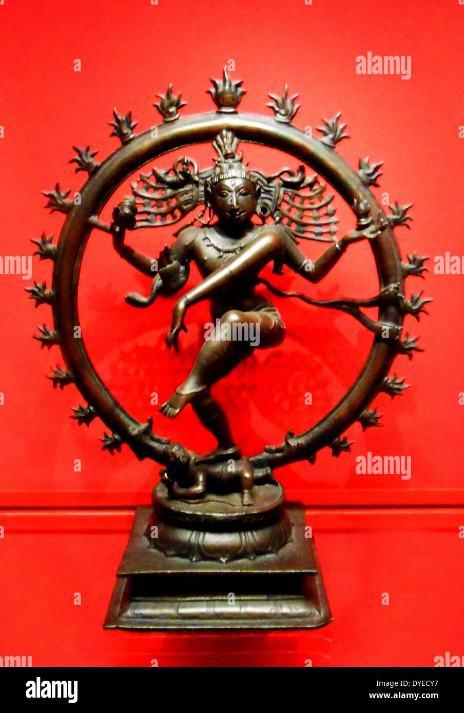 Shiva Nataraja, Lord of the Dance circa 950 A.D. Stock Photo