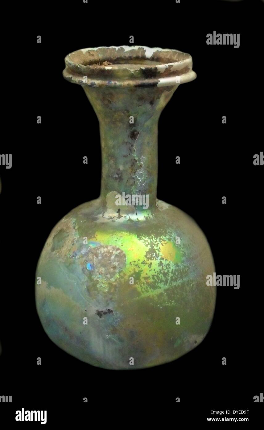 Roman Blown Glass 1st century A.D. Stock Photo