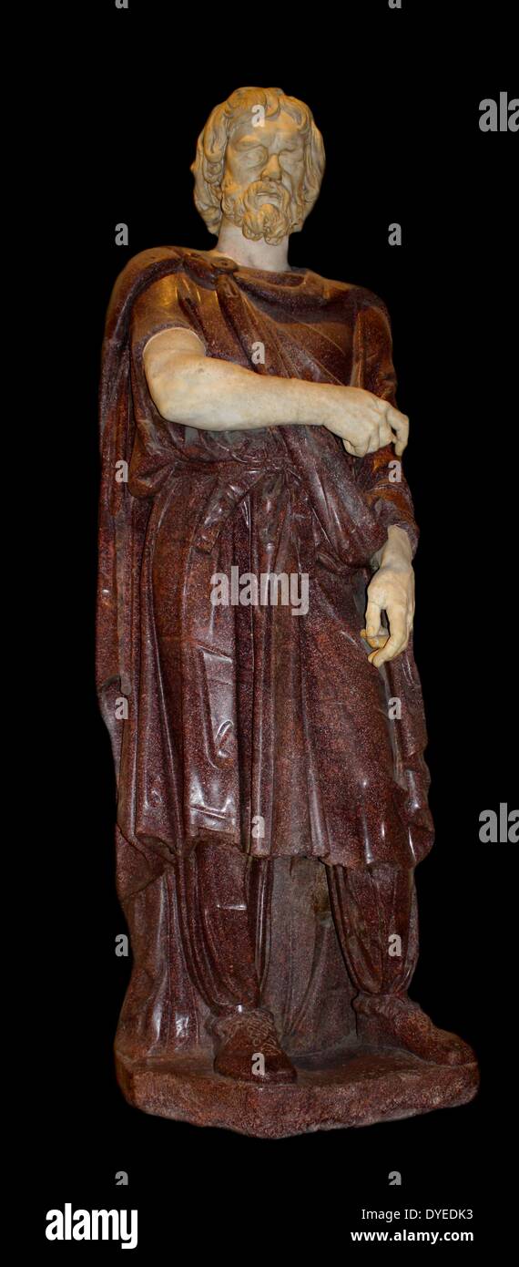 Captive Barbarian 2nd century A.D. Stock Photo