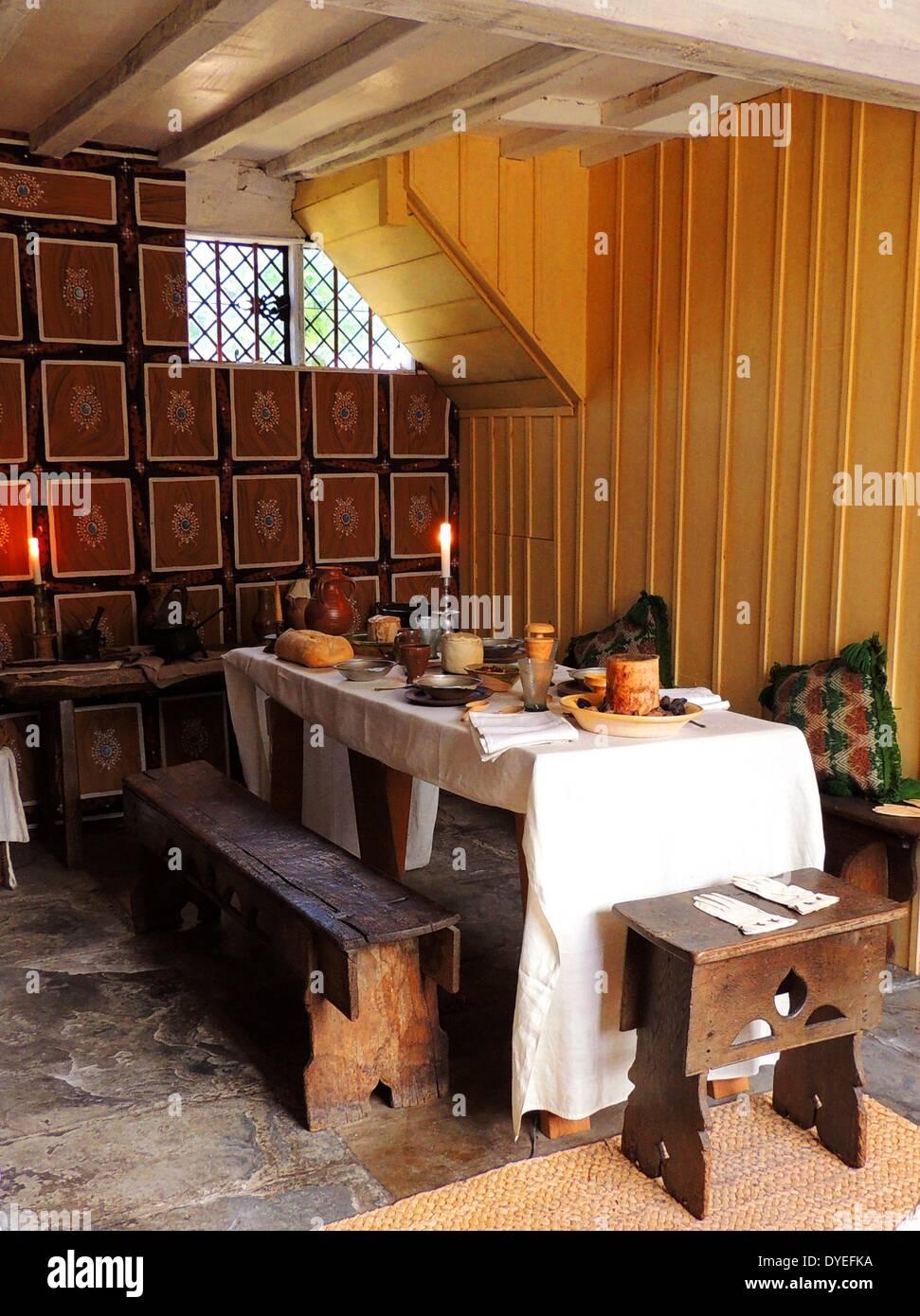 Dining Area 16th Century. Located in William Shakespeare's supposed ...