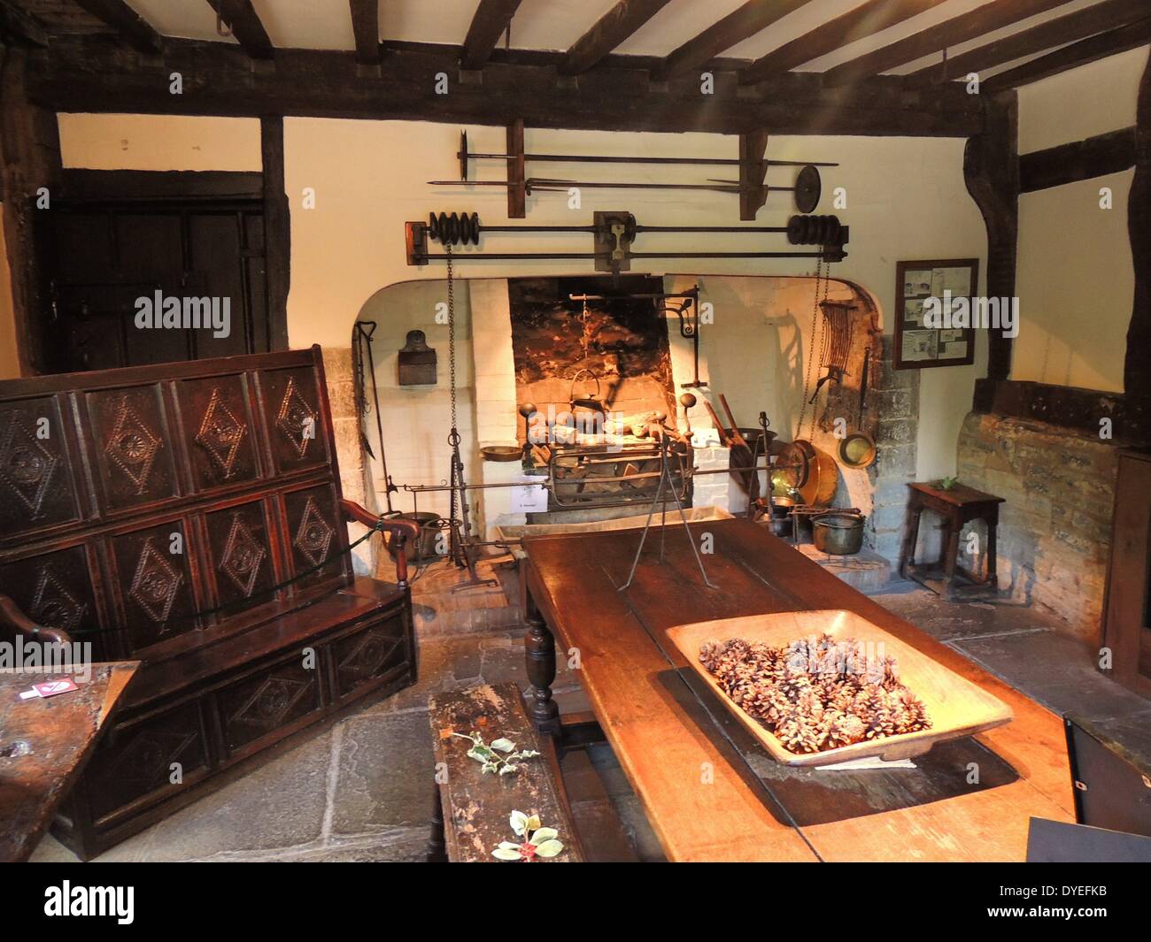 17th Century Fireplace Stock Photos 17th Century Fireplace Stock