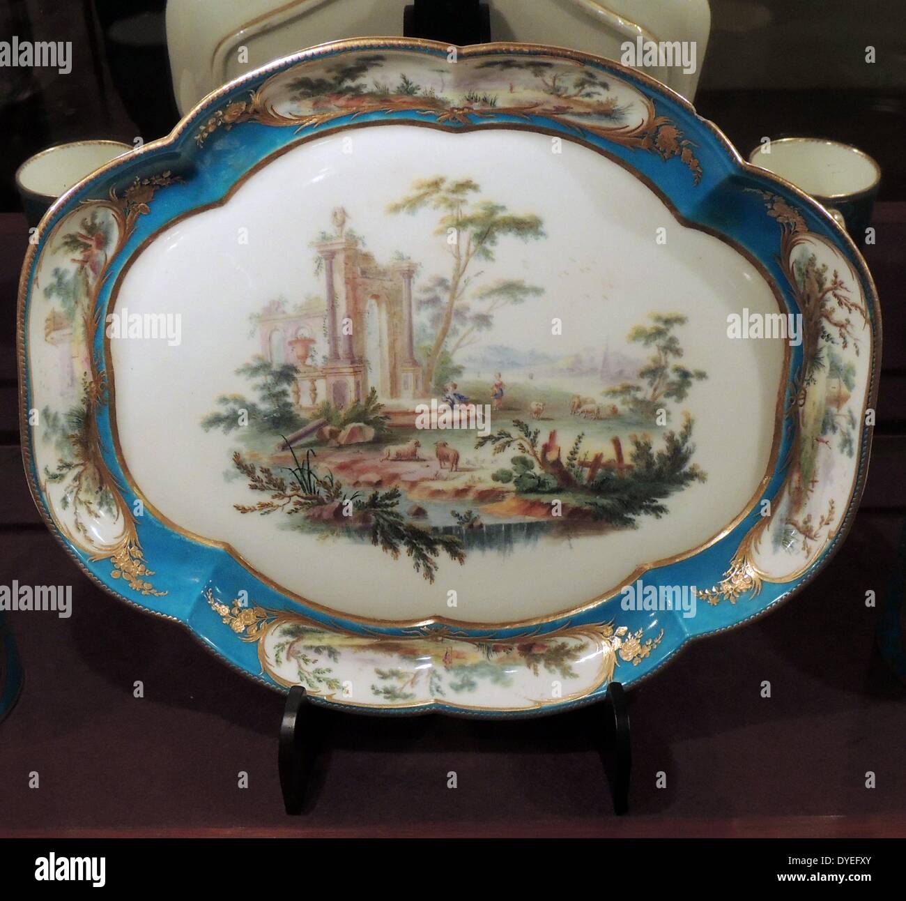 18th century French Porcelain China 2013 A.D Stock Photo Alamy