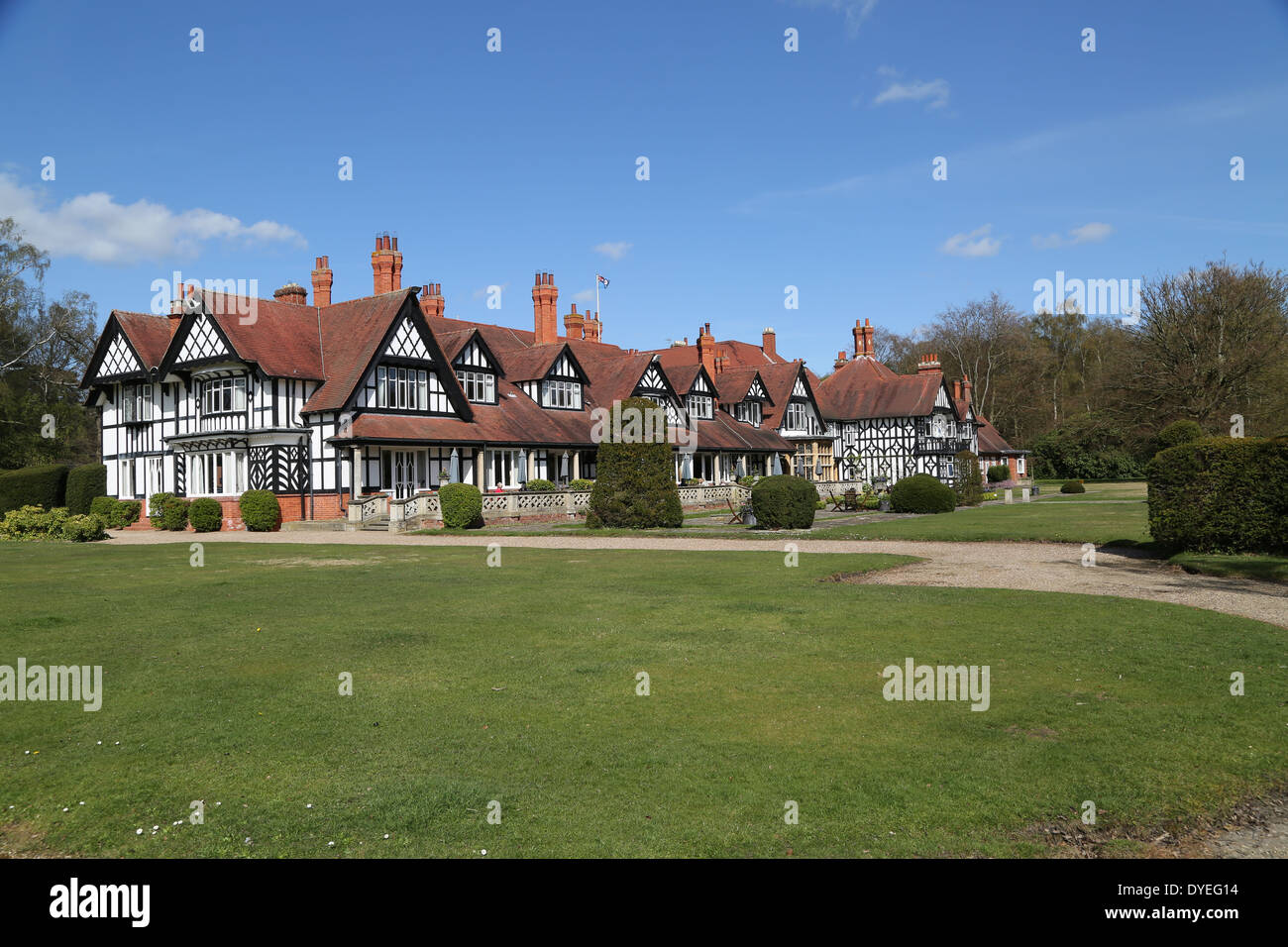 The Petwood Hotel in Woodhall Spa Lincolnshire England which was the