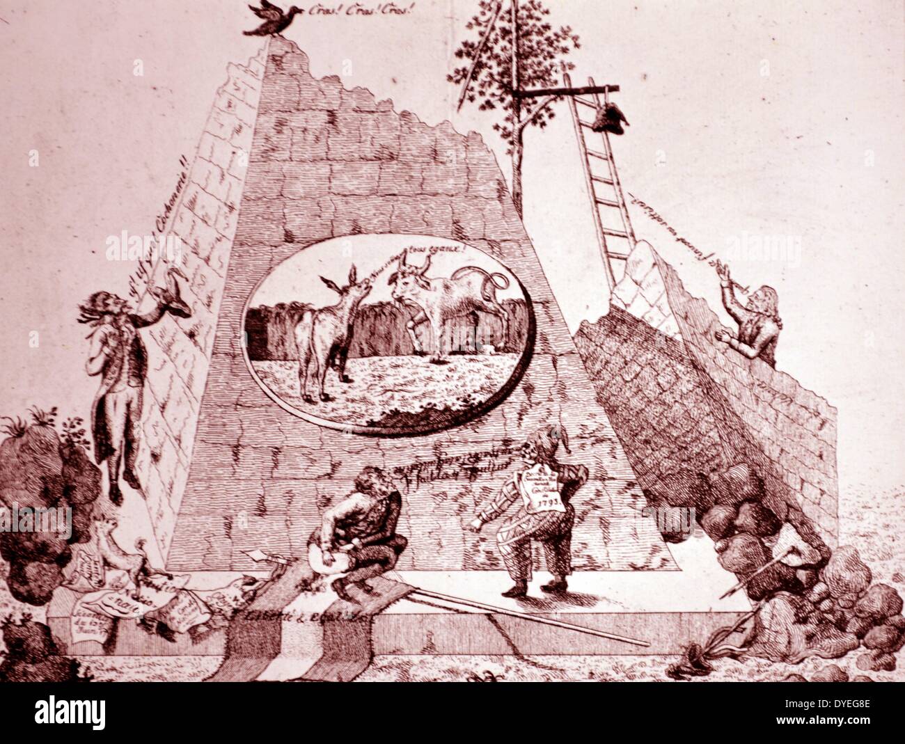 Caricature french revolution hi-res stock photography and images - Alamy