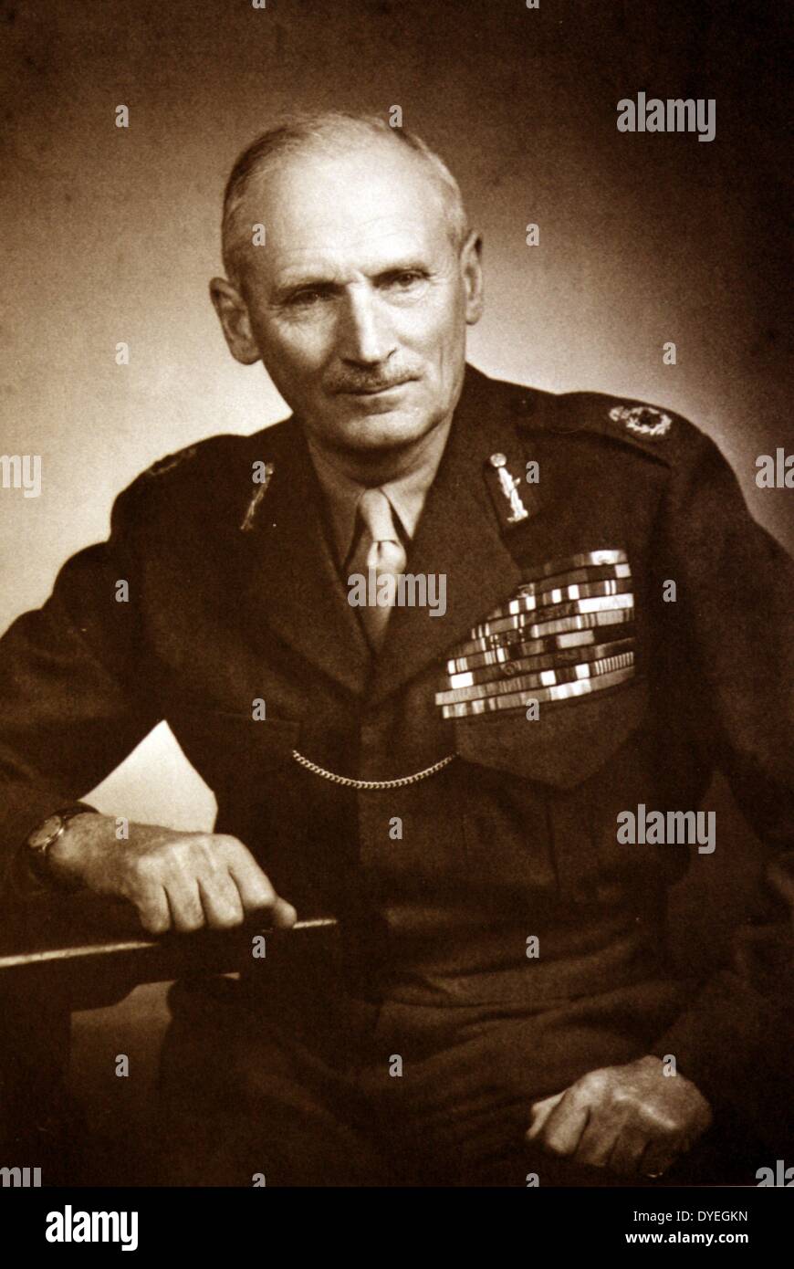 Field Marshall Bernard Law Montgomery (18871976 Stock Photo 68547241