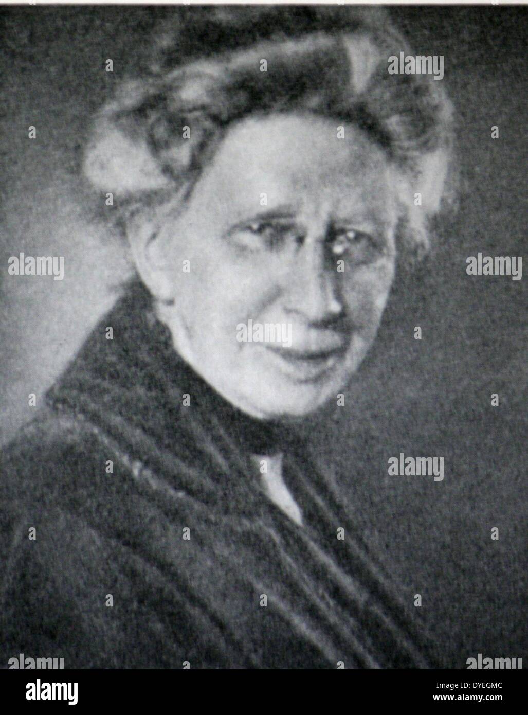 Catharina van Rennes (1858-1940) was a Dutch composer and singing teacher. She focused her work especially on children. She succeeded in 1883 for piano education and in 1884 for solo voice and vocal education. Stock Photo