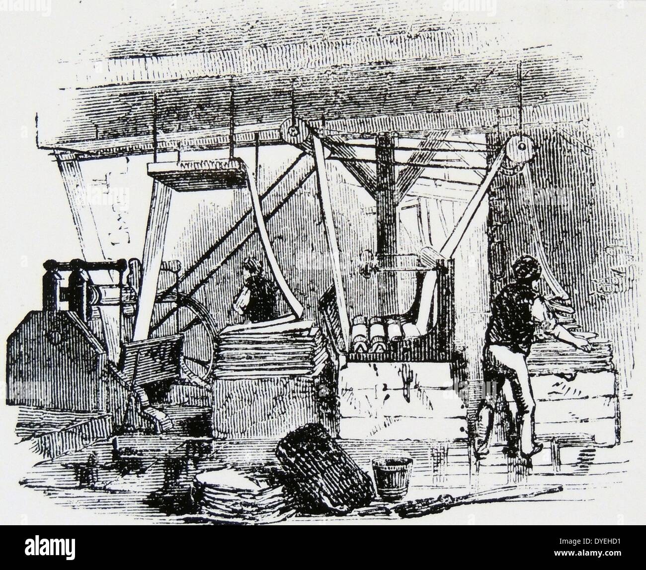 Britain textiles cotton dyeing industrial chemistry alum trade hires