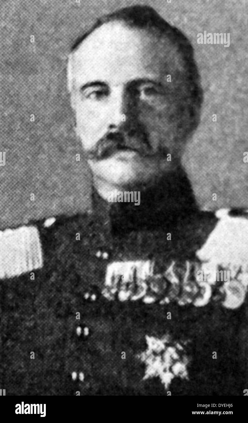 World War I . 1914, Frederick II, Grand Duke of Baden (9 July 1857 in Karlsruhe – 8 August/9 August 1928 in Badenweiler) was the last Grand Duke of Baden. Stock Photo