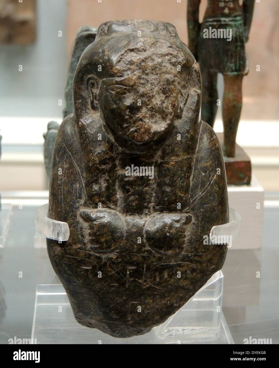 Shabti Figure of Shepenwepet II 650 B.C. Shepenwepet II was also known as 'God's Wife of Amun' Stock Photo
