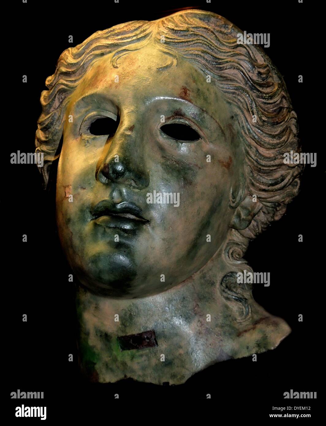 Bust of Aphrodite Goddess of Love 200 B.C. Stock Photo