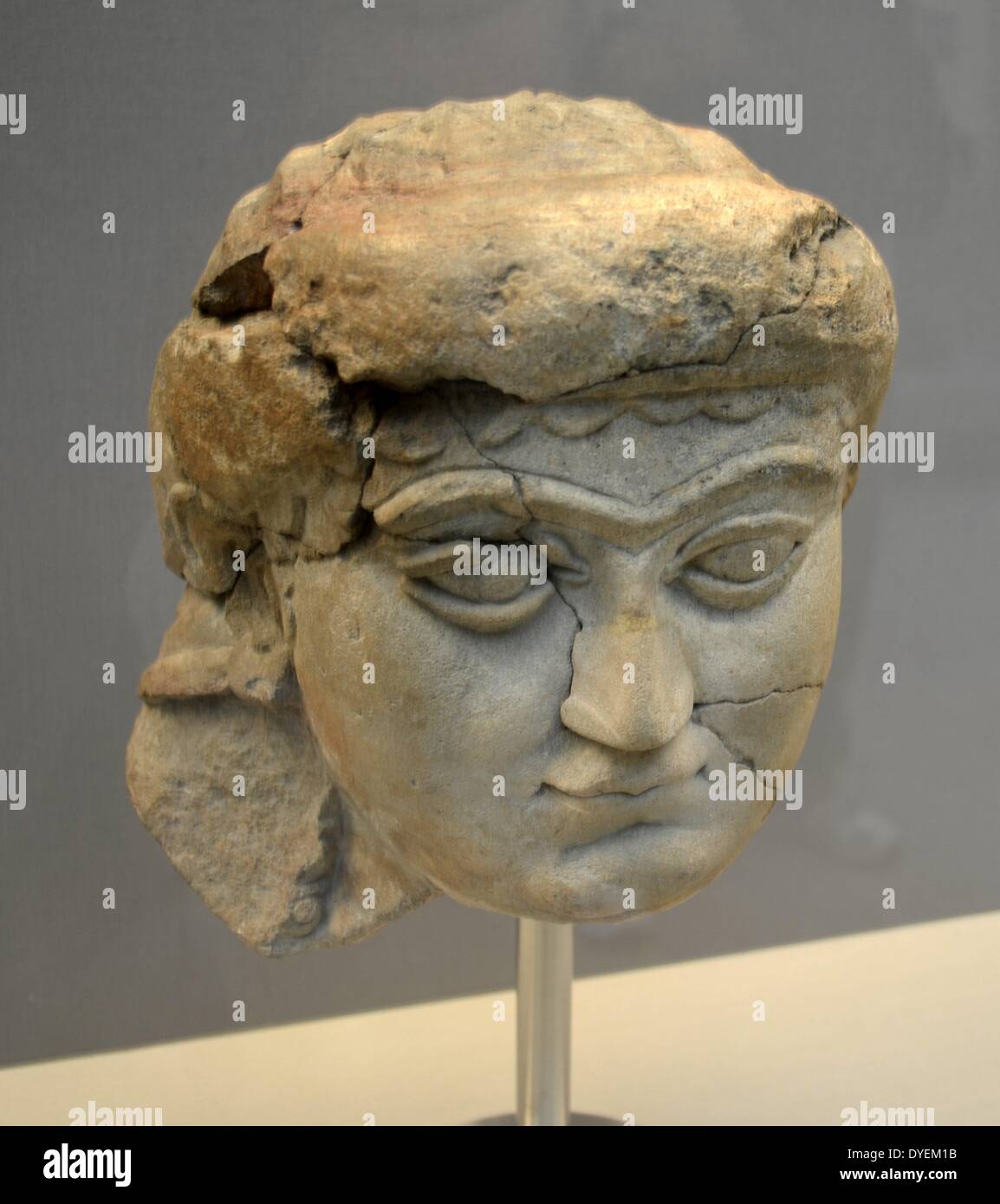 Head of a woman 700 b c history historical archive archival hi-res ...