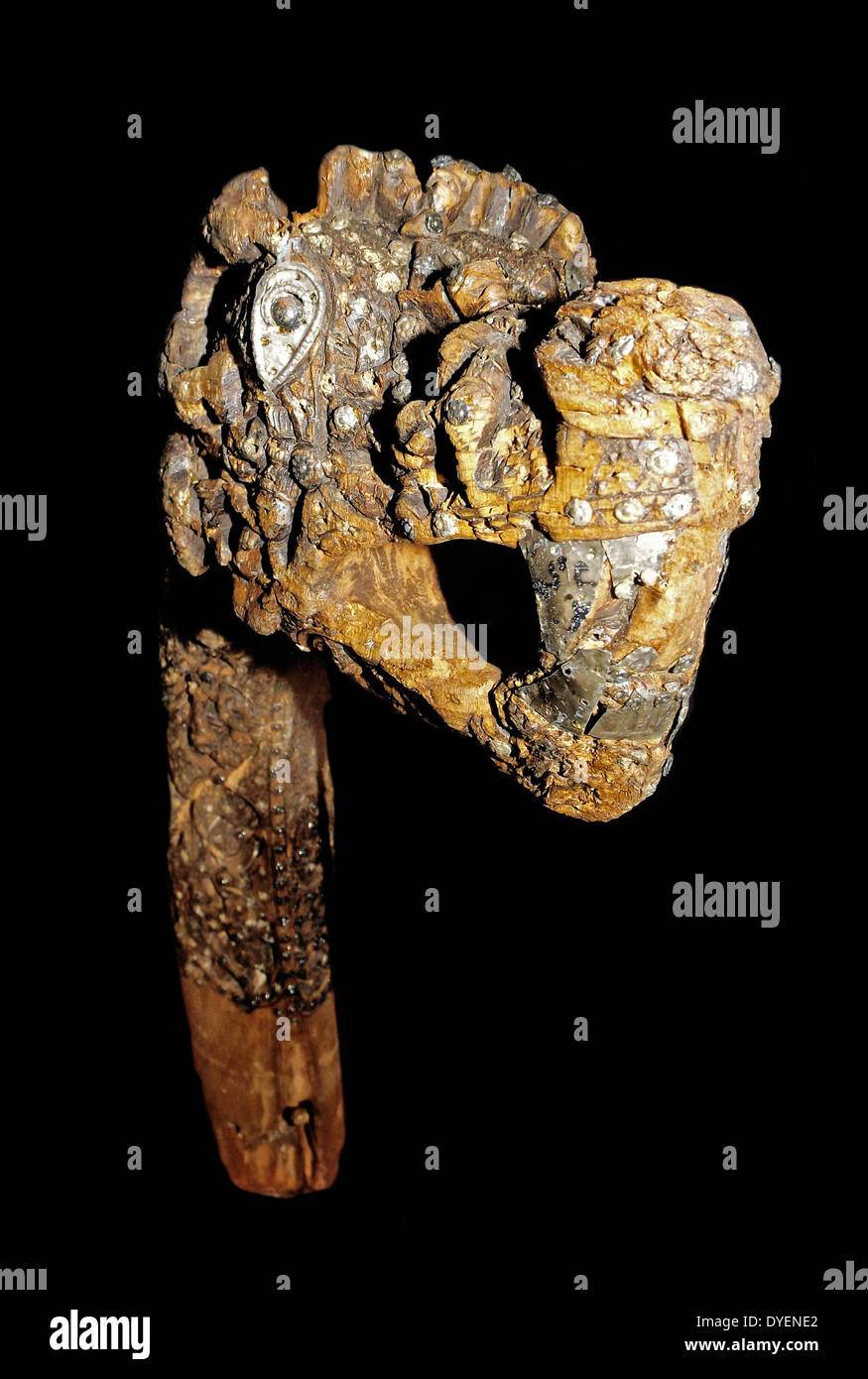 Excavation of Oseberg Viking age ship discovered in a large burial mound at the Oseberg farm
