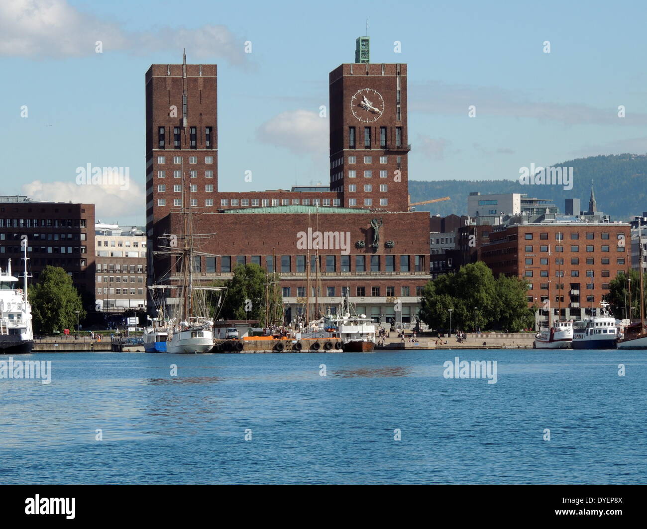 Oslo City Hall (The rådhus) is the building which houses the city ...