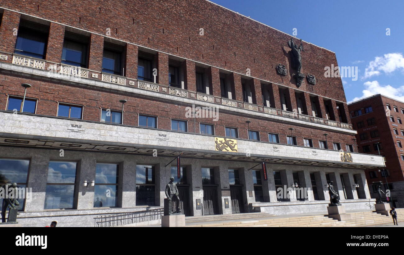 Oslo City Hall (The rådhus) is the building which houses the city ...